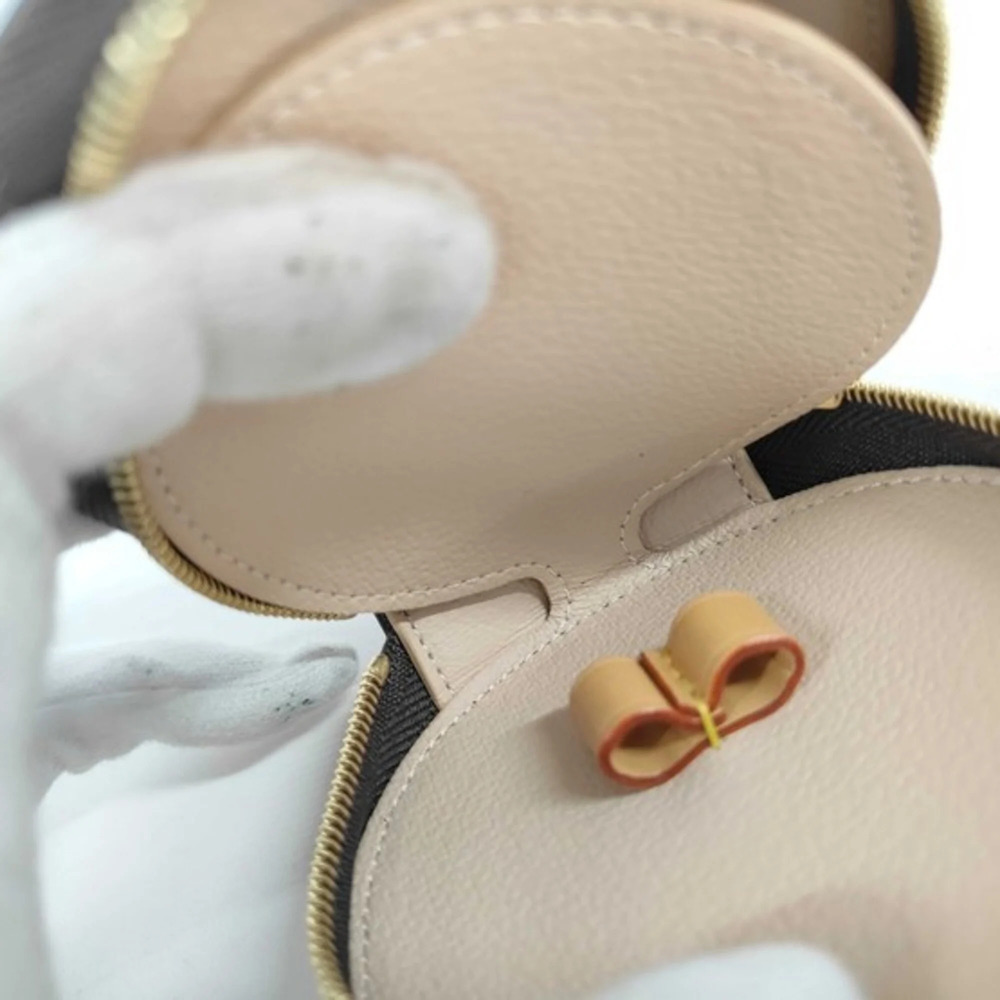 LOUIS VUITTON Brown Monogram Leather Pouch - Picture 7 of 10